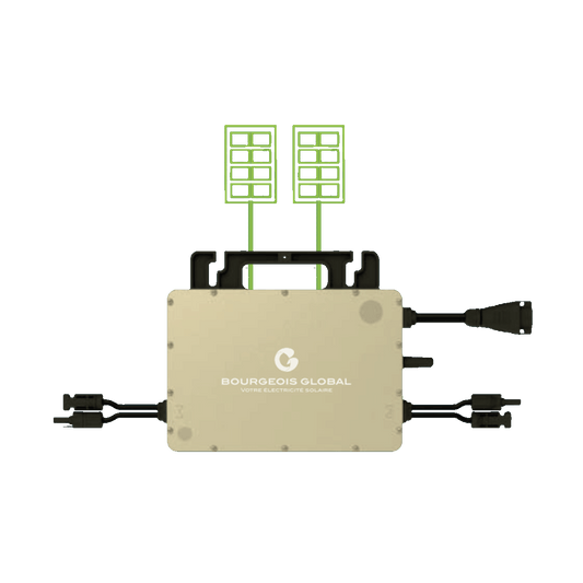 Kit Monophasé Photovoltaïque Bourgeois Global - Elu Marque préféré des Français 2023 et 2024