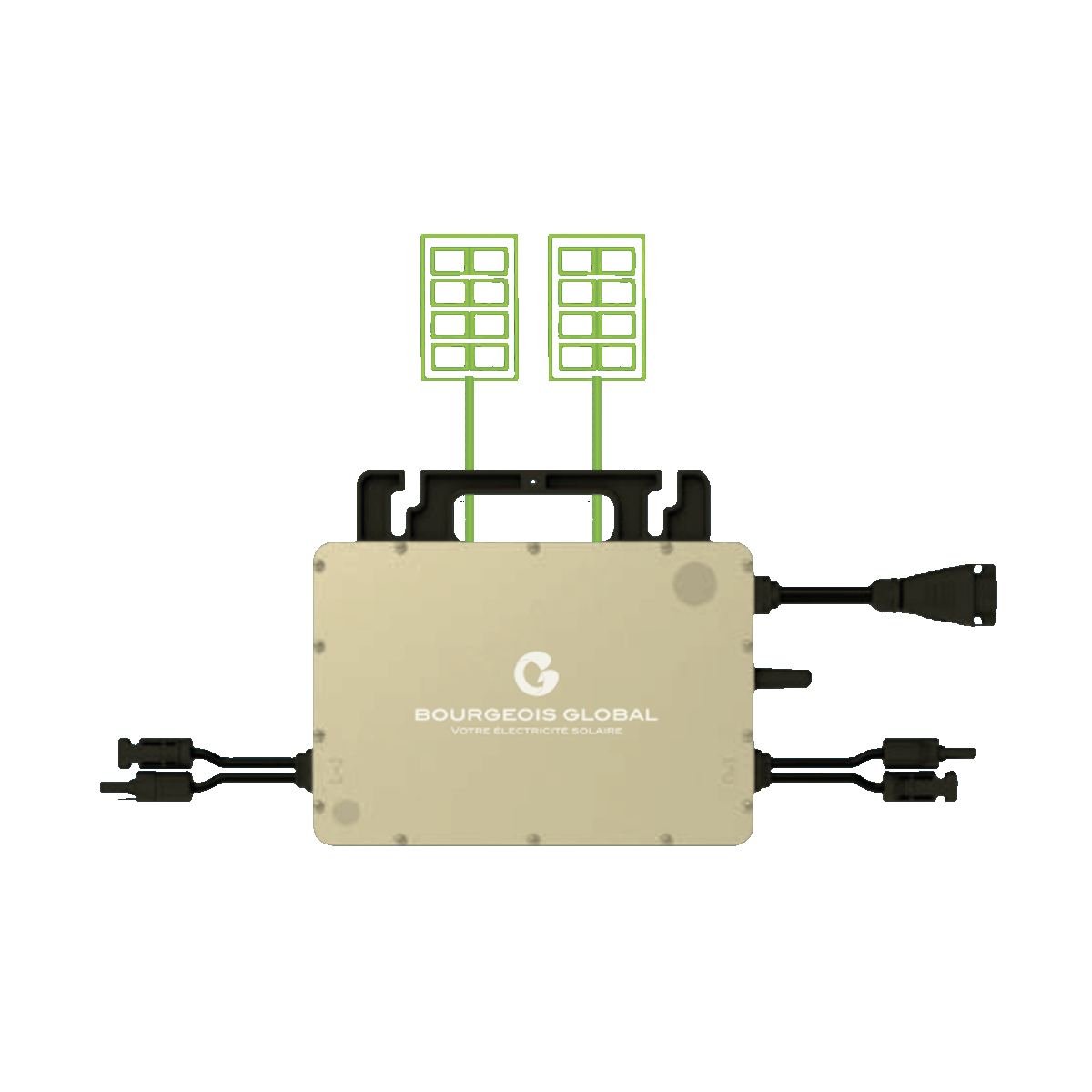 Kit Photovoltaïque Triphasé Bourgeois Global - Elu Marque préféré des Français 2023 et 2024