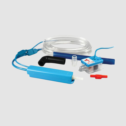 Pompe de relevage pour condensats ASPEN Mini Aqua (Bleu) Silence + Ultra Fine & ultra silencieuse