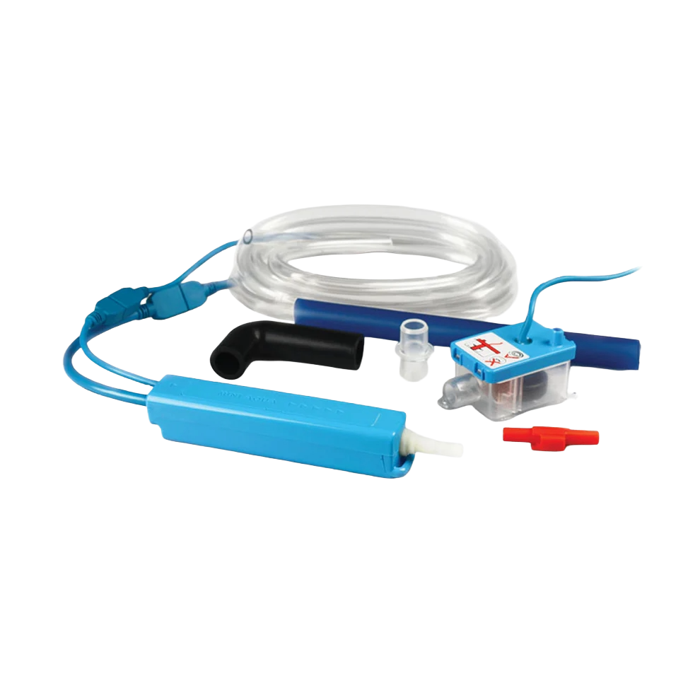 Pompe de relevage pour condensats ASPEN Mini Aqua (Bleu) Silence + Ultra Fine & ultra silencieuse