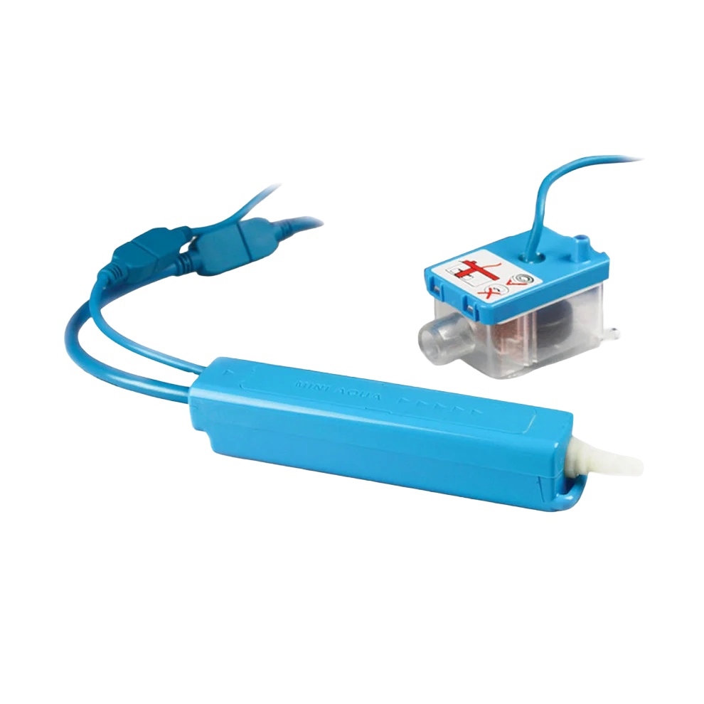 Pompe de relevage pour condensats ASPEN Mini Aqua (Bleu) Silence + Ultra Fine & ultra silencieuse