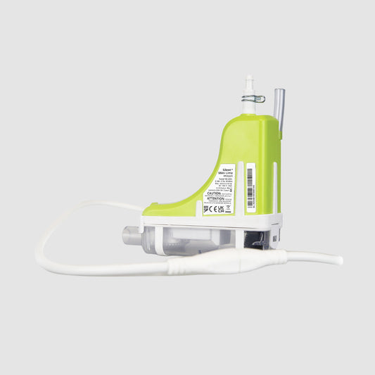 Pompe de relevage En Goulotte ASPEN Mini Verte Silence+ - Kwi Fix Ivoire (Goulotte 80 x 60)