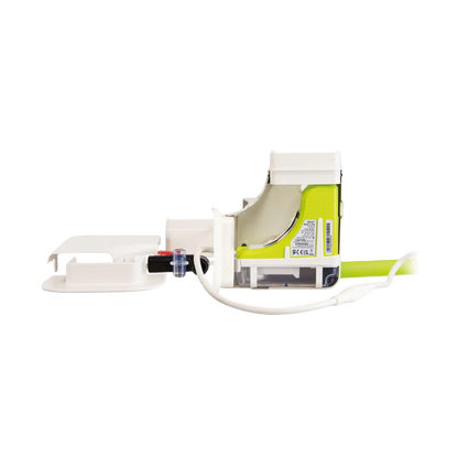 Pompe de relevage En Goulotte ASPEN Mini Verte Silence+ - SlimLine Blanche (Goulotte 80x 50)