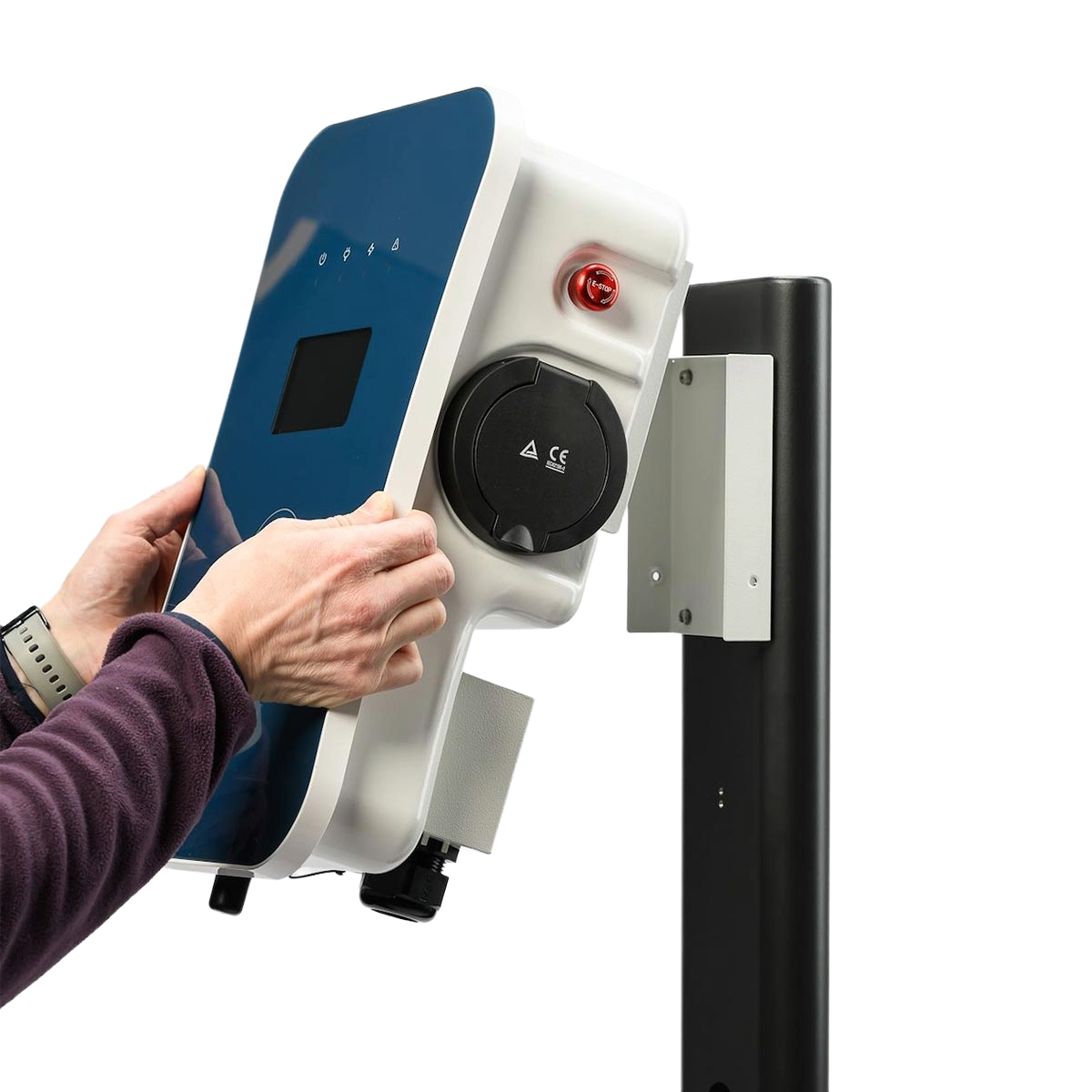 Poteau Pour borne de recharge MyLight