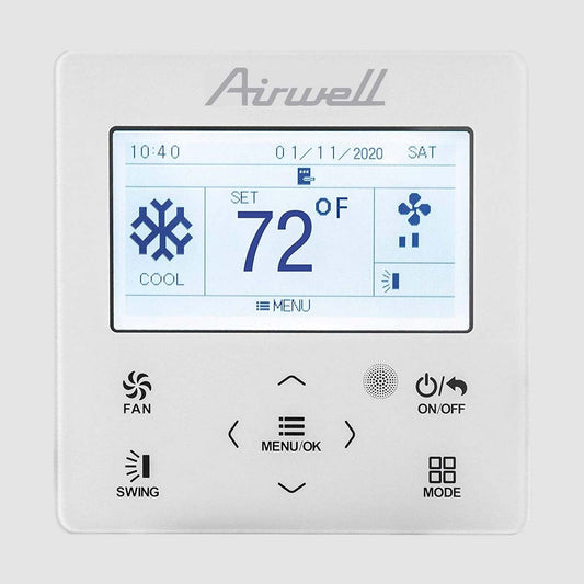 Télécommande filaire Airwell RW27 pour gamme Aura