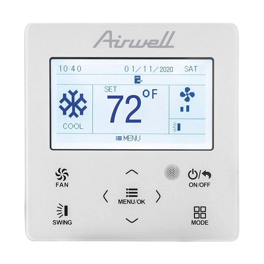 Télécommande filaire Airwell RW27 pour gamme Aura