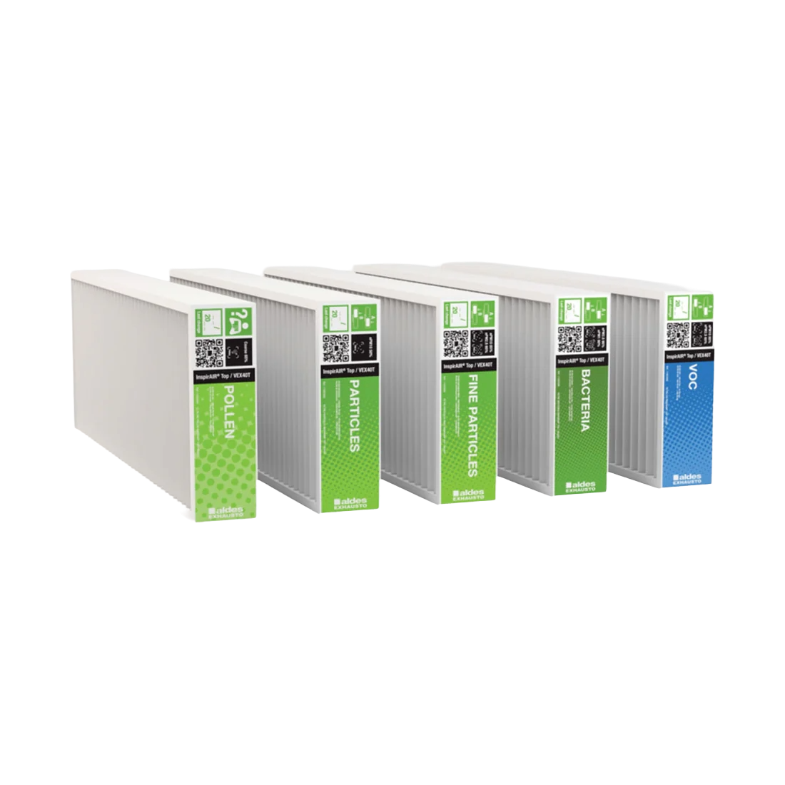 VMC Double Flux Aldes InspirAir TOP 300 Classic avec Purification d'Air